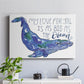 Whale Love II - Canvas Art Print