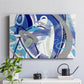 Blue Flow - Canvas Art Print