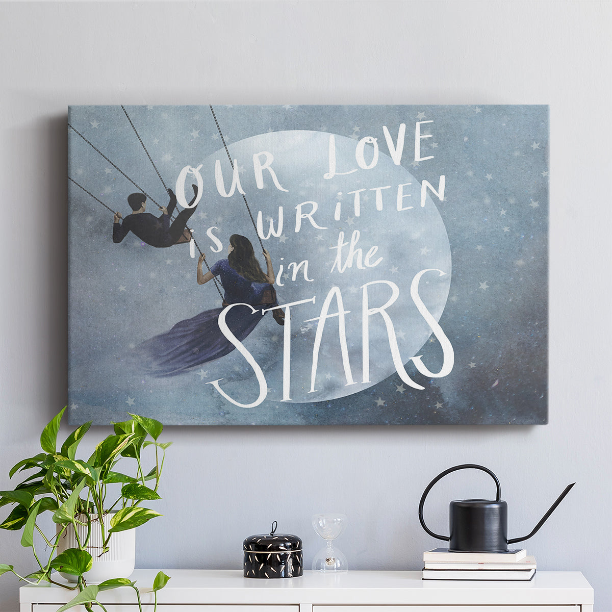 Celestial Love Collection A - Canvas Art Print
