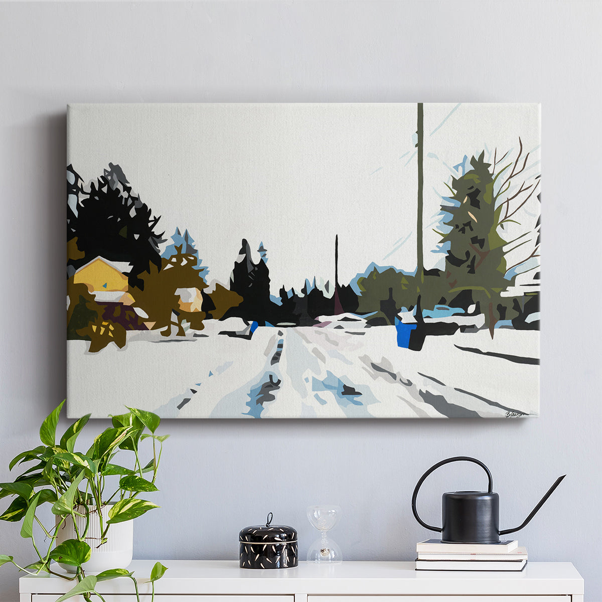 Winterhood - Canvas Art Print