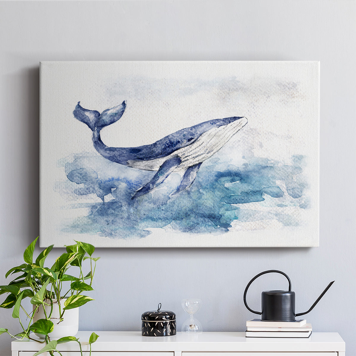 Beautiful Breach - Canvas Art Print