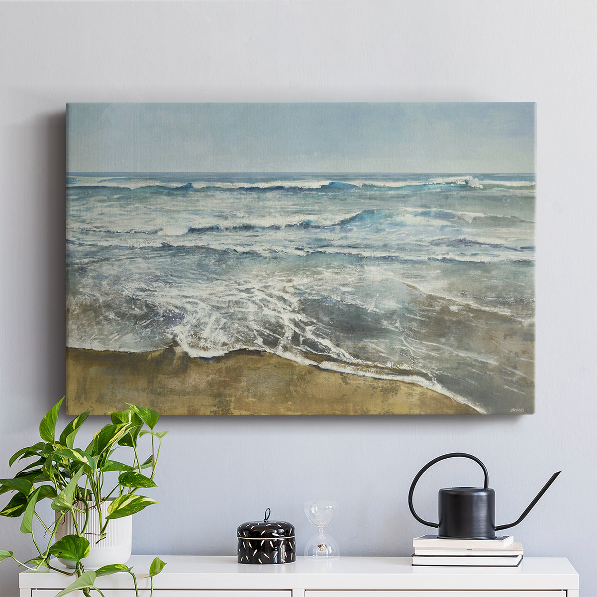 Beachcombing - Canvas Art Print