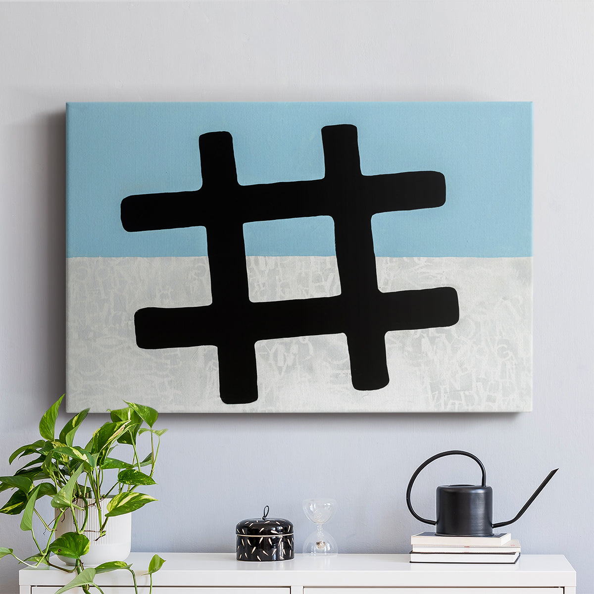 Hashtag - Canvas Art Print