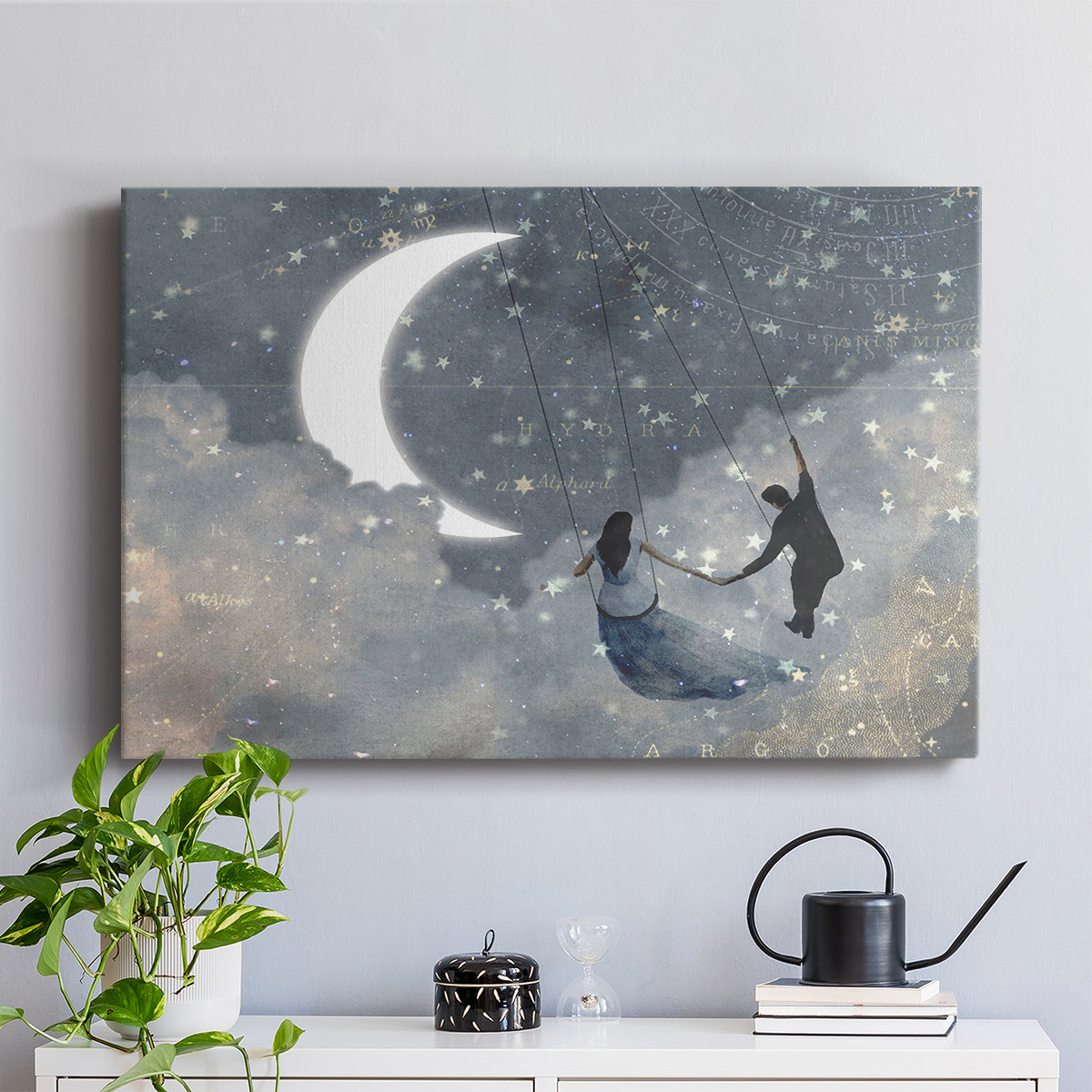 Celestial Love I - Canvas Art Print