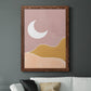 Sedona Moon - Barnwood Framed Canvas Print
