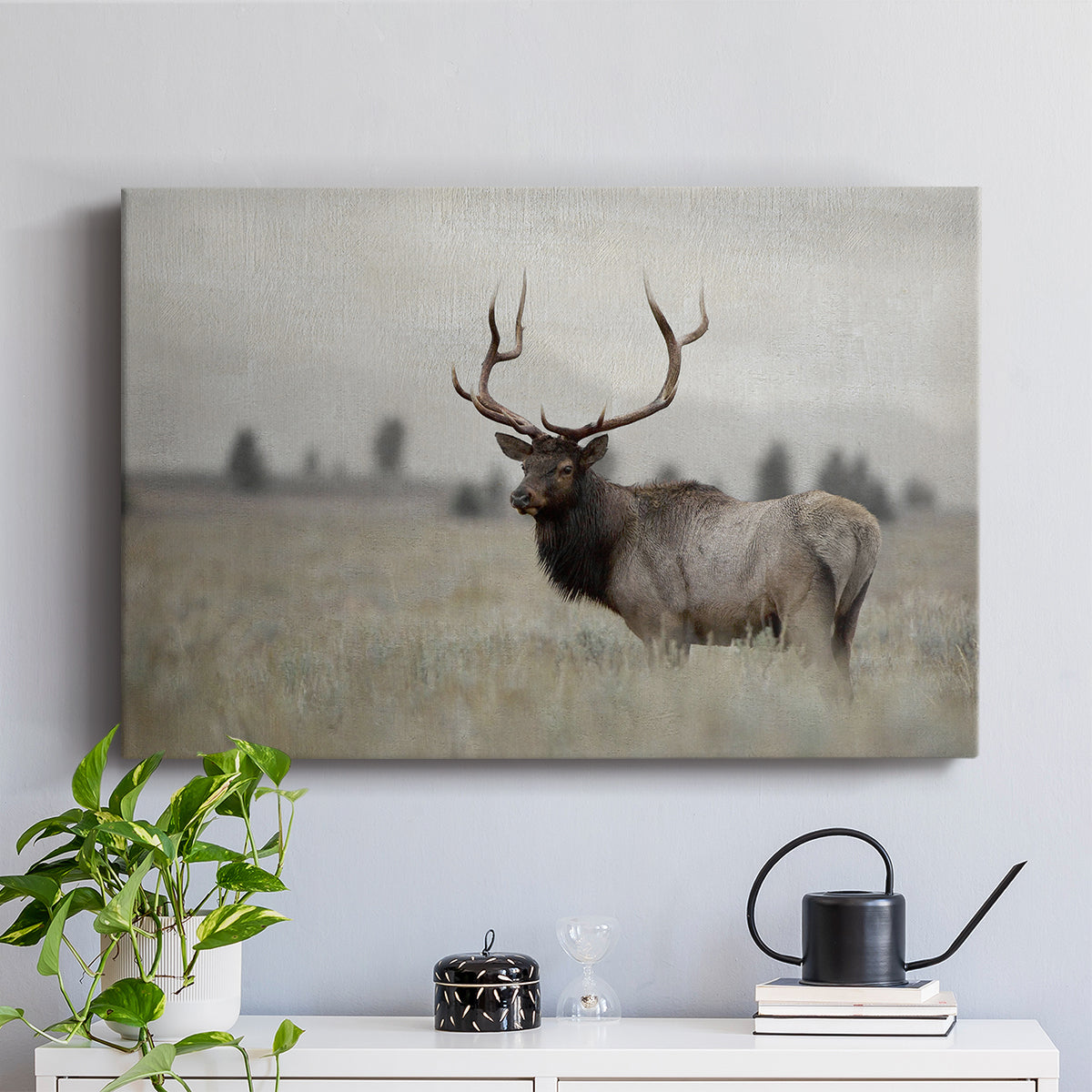 Grand Elk - Canvas Art Print