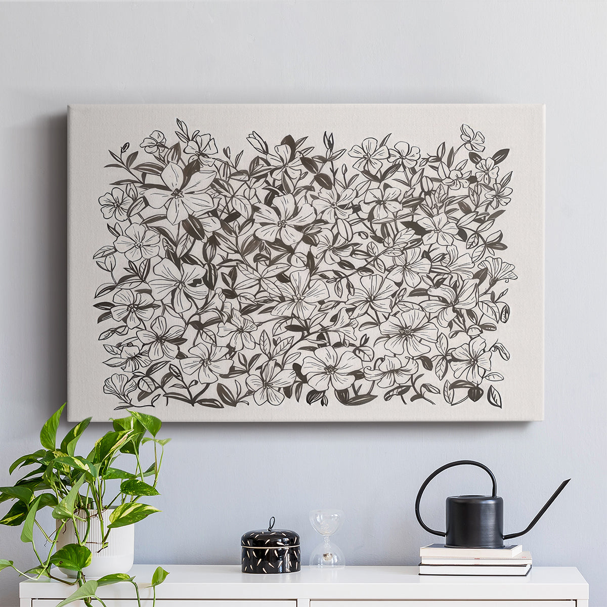 Periwinkle Daze III - Canvas Art Print
