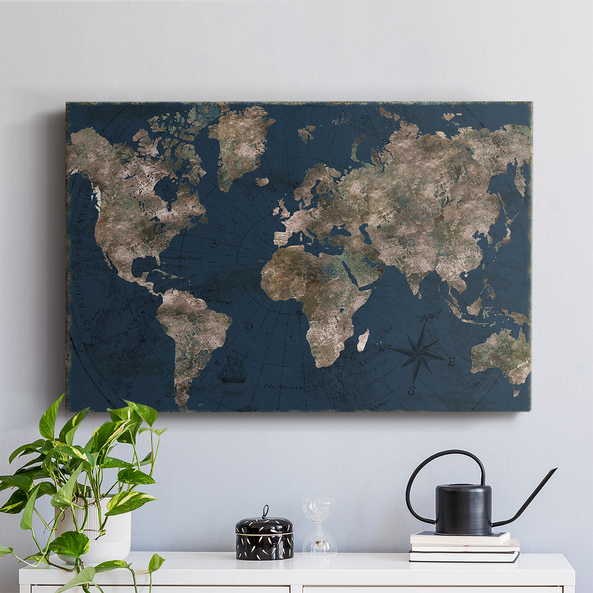 Navy Atlas - Canvas Art Print