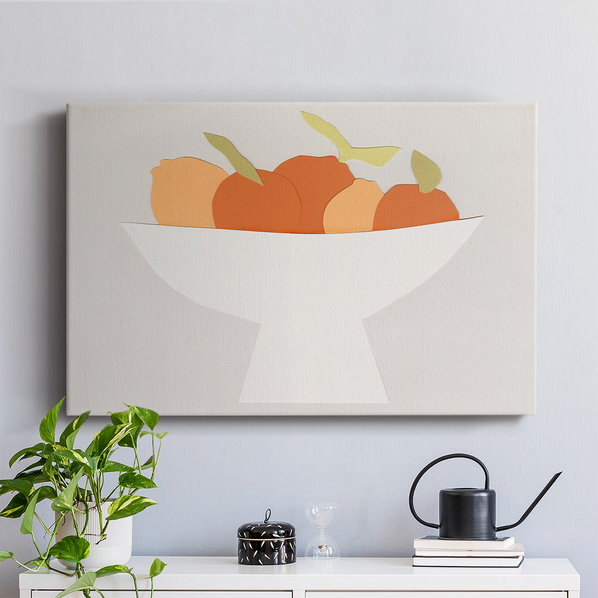 Sumo Citrus I - Canvas Art Print