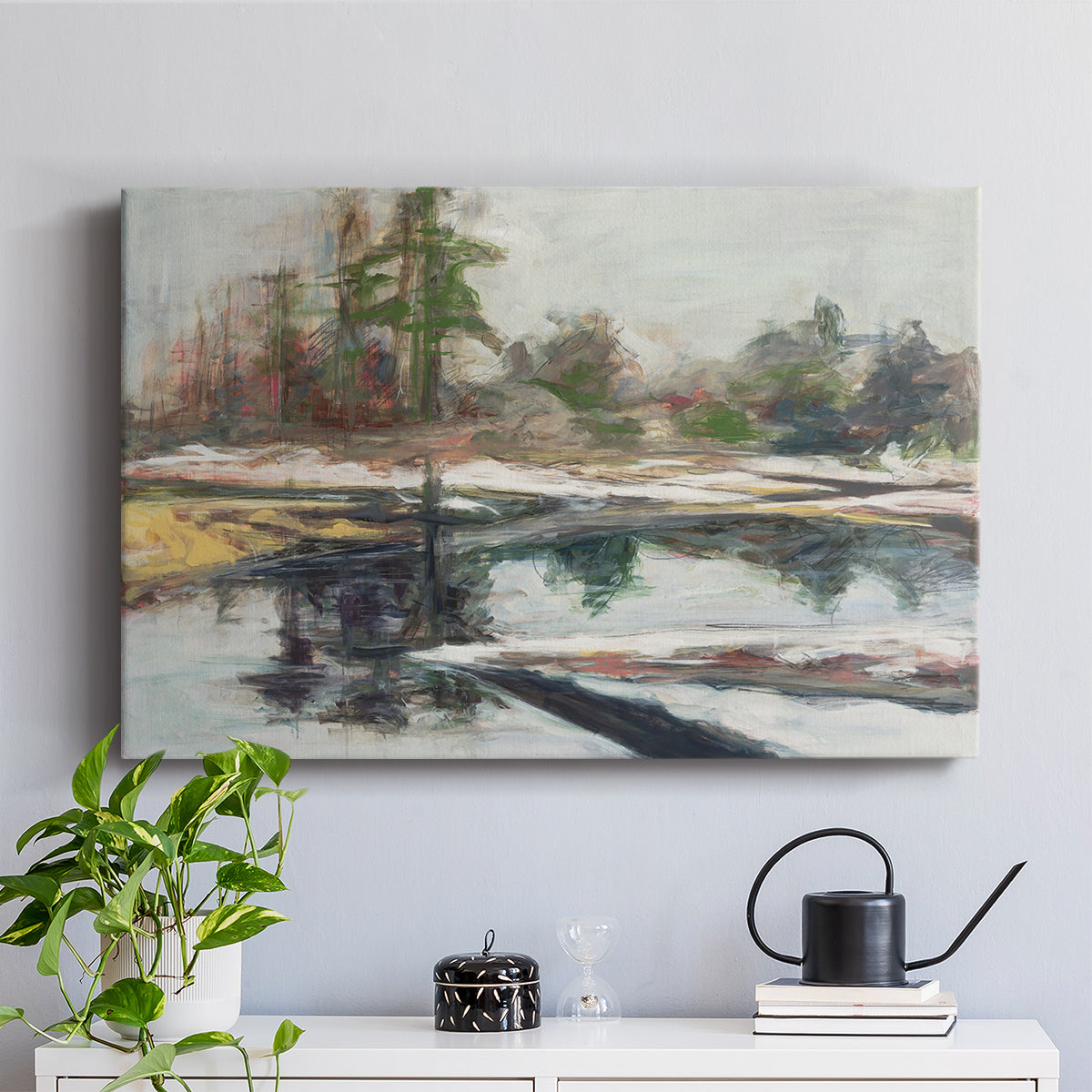 Quiet Reflection - Canvas Art Print