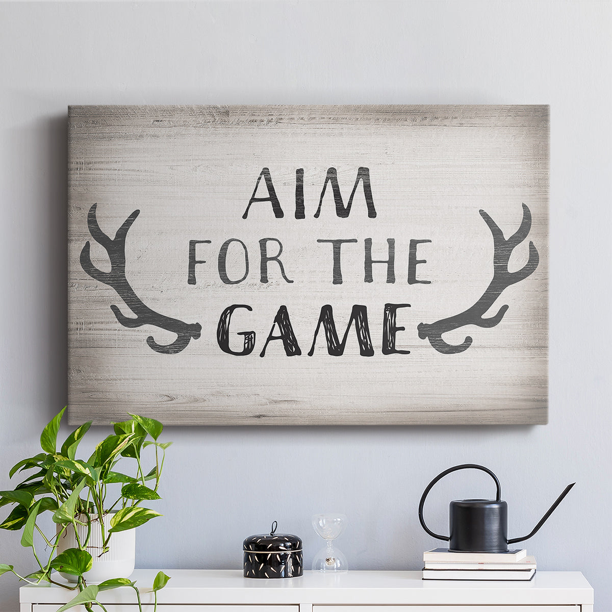Aim Game - Canvas Art Print