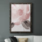 Blush Bloom I - Premium Canvas Framed in Barnwood - Ready to Hang