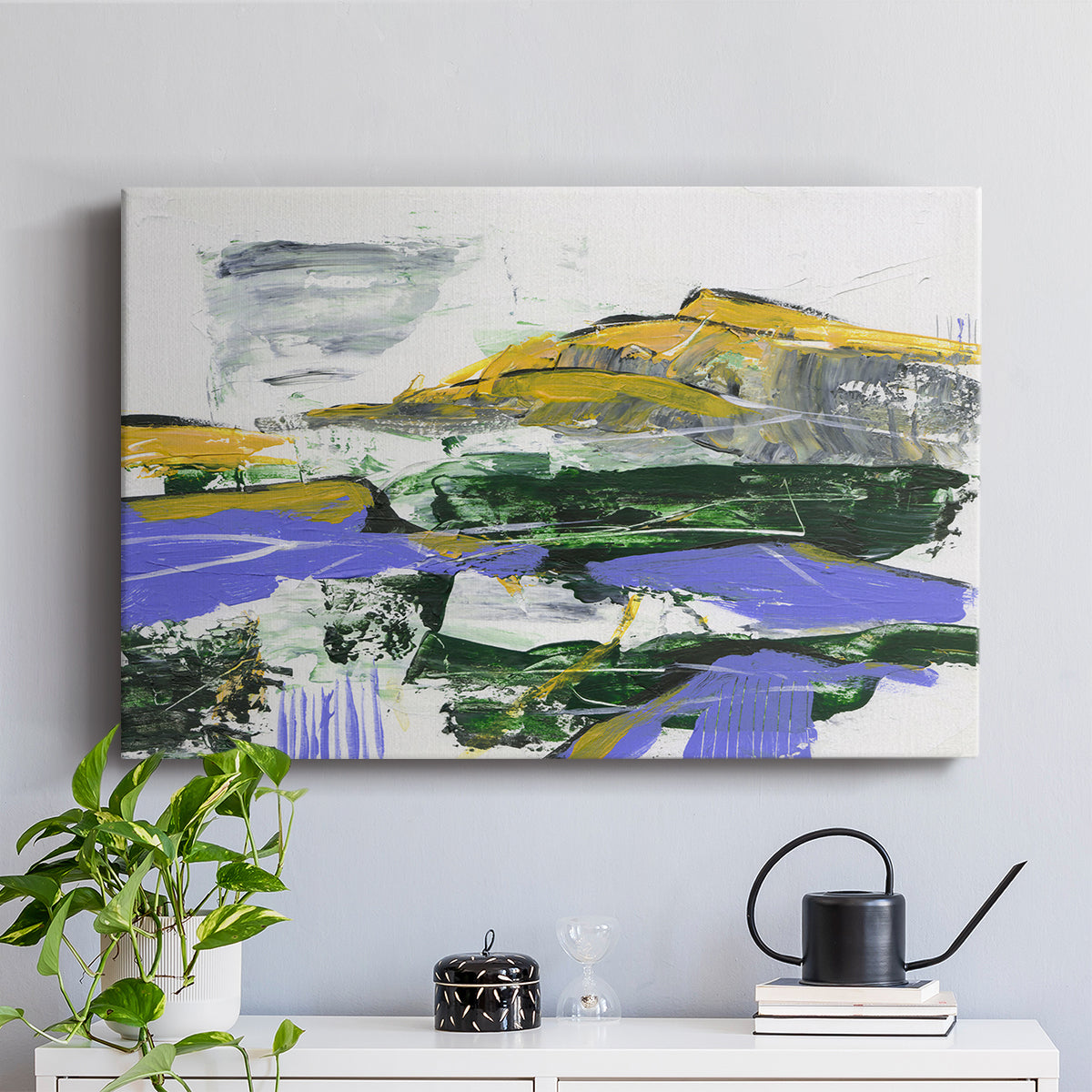 Silent Mountain VI - Canvas Art Print