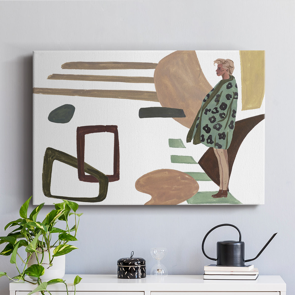 Vintage Vibes V - Canvas Art Print