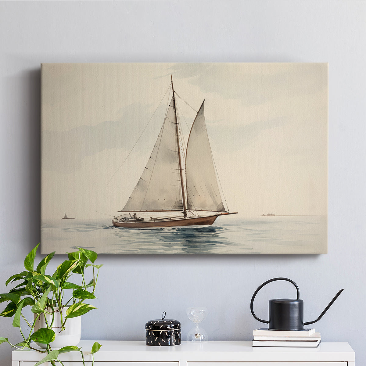 Vintage Nautical I - Canvas Art Print