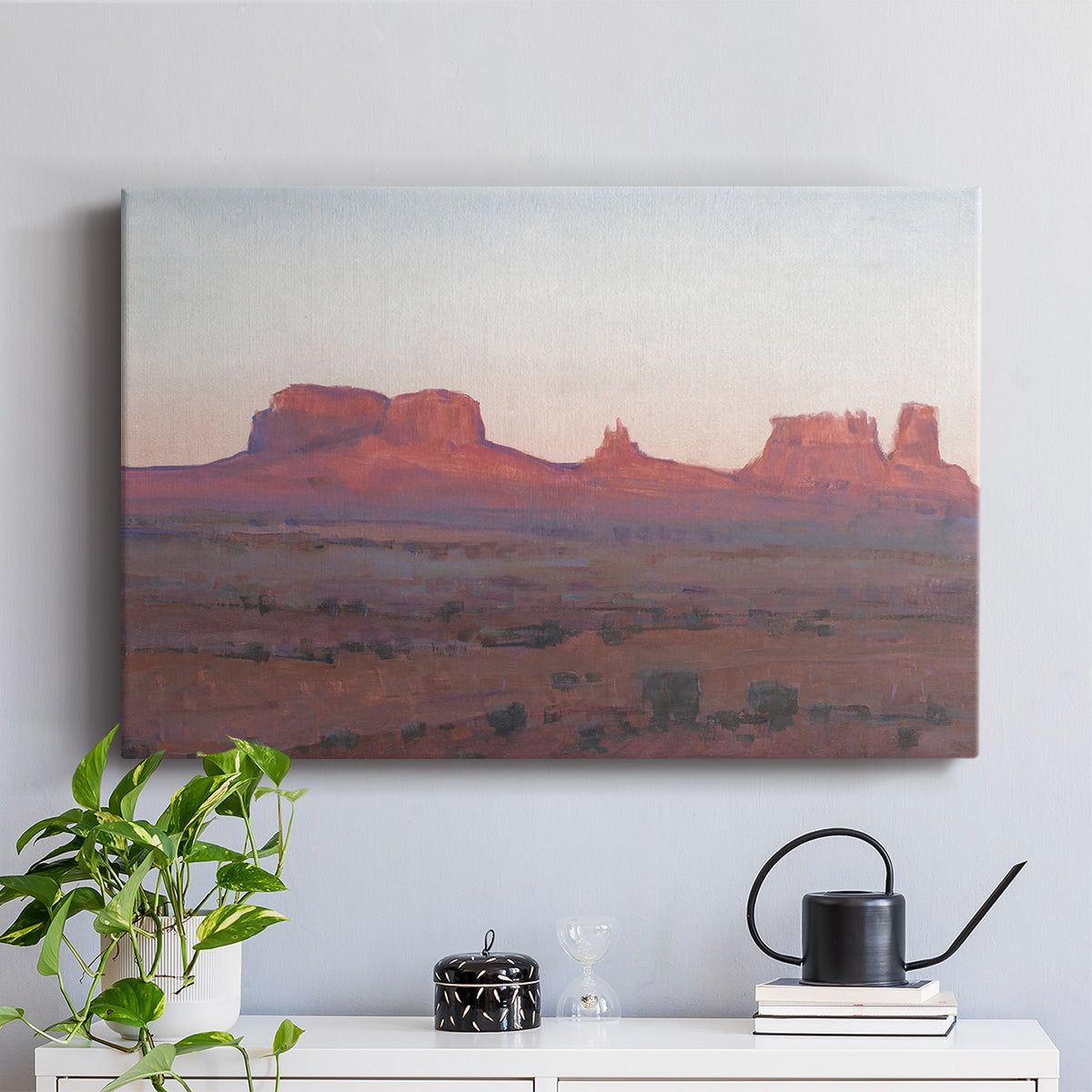 Red Rocks at Dusk II - Canvas Art Print