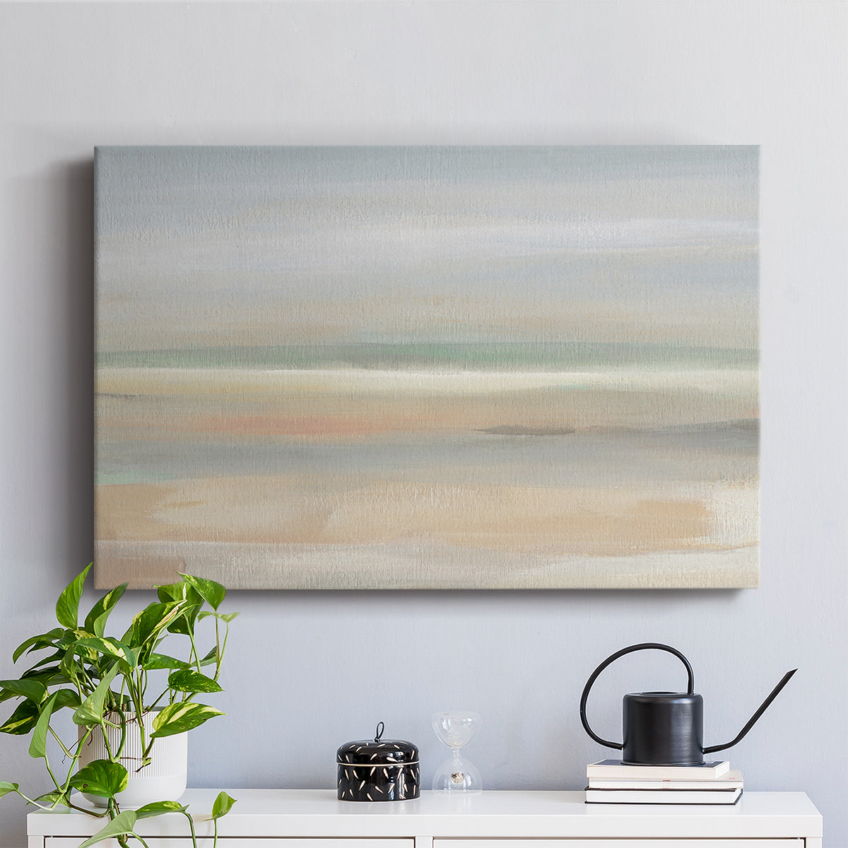 Soft Far Field - Canvas Art Print