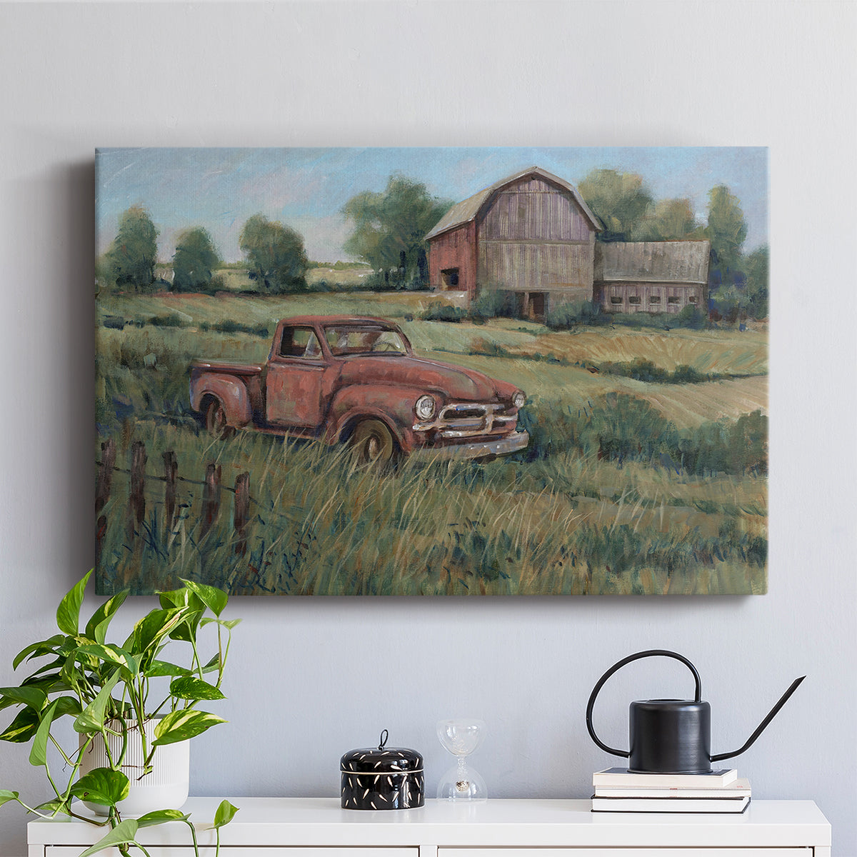 Rusting Away II - Canvas Art Print