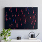 Crimson Constellation - Canvas Art Print