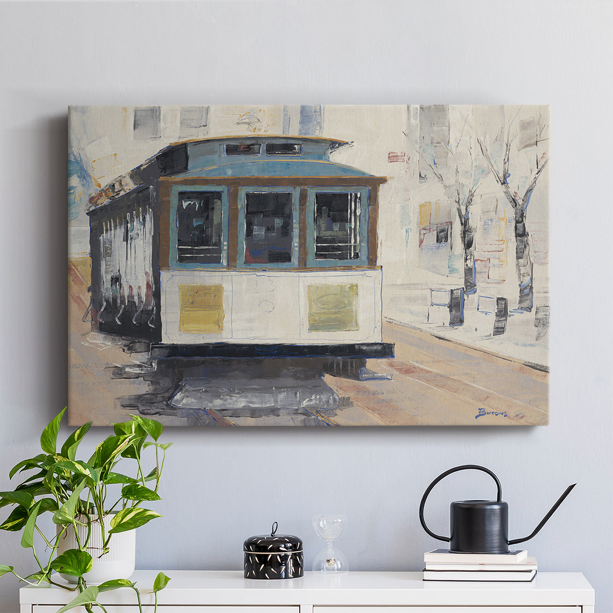 Cable Town - Canvas Art Print