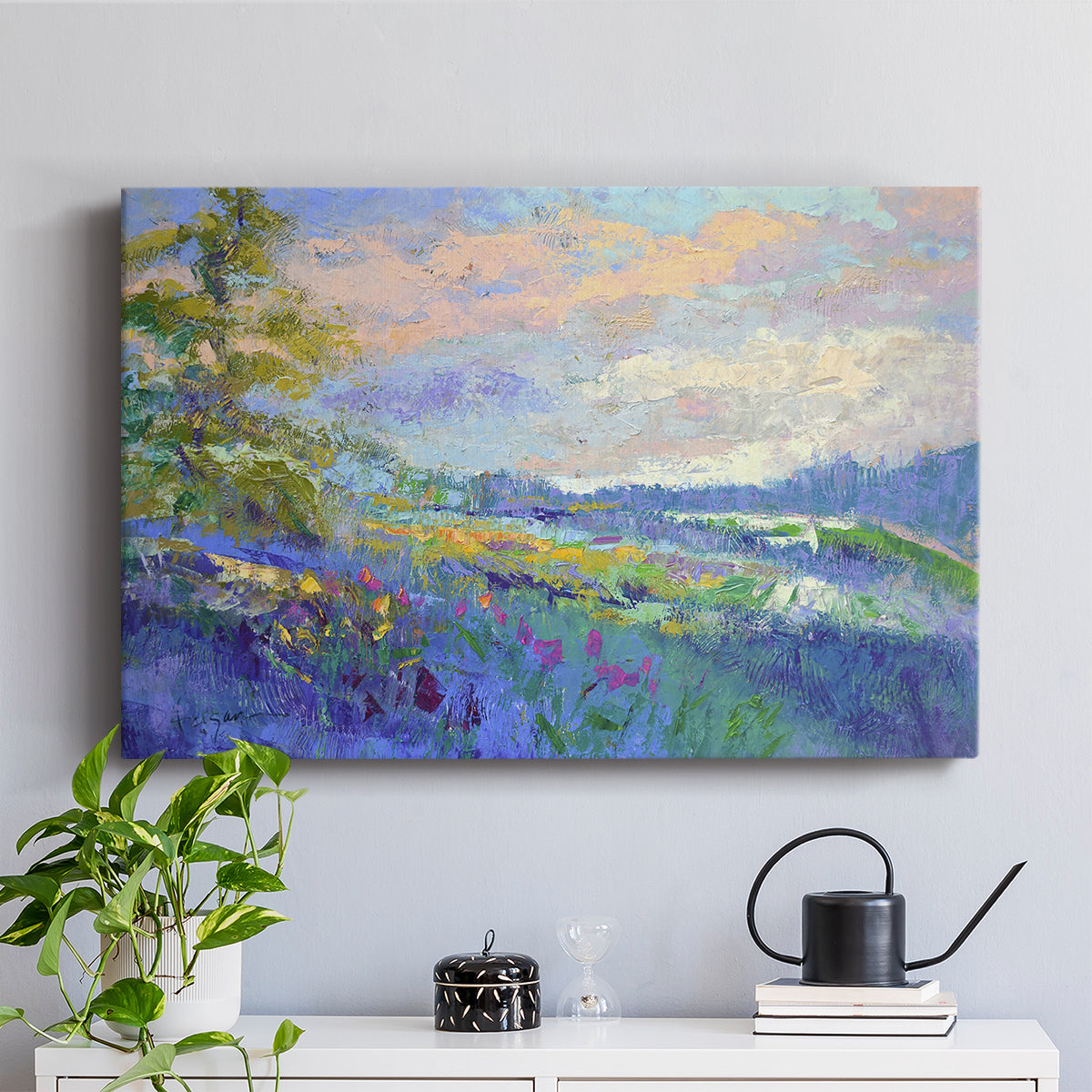 On a Happy Day - Canvas Art Print