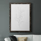 Botanical Gesture VI - Premium Canvas Framed in Barnwood - Ready to Hang