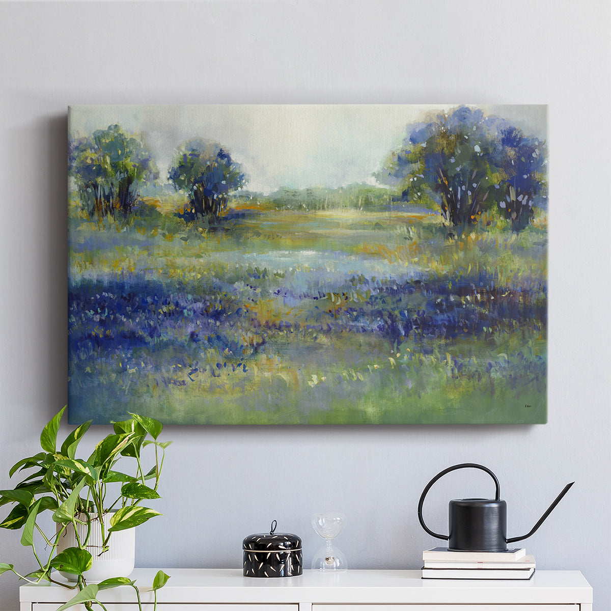 Wildflower View - Canvas Art Print