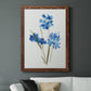 Blue Blossom Botanical I - Premium Canvas Framed in Barnwood - Ready to Hang