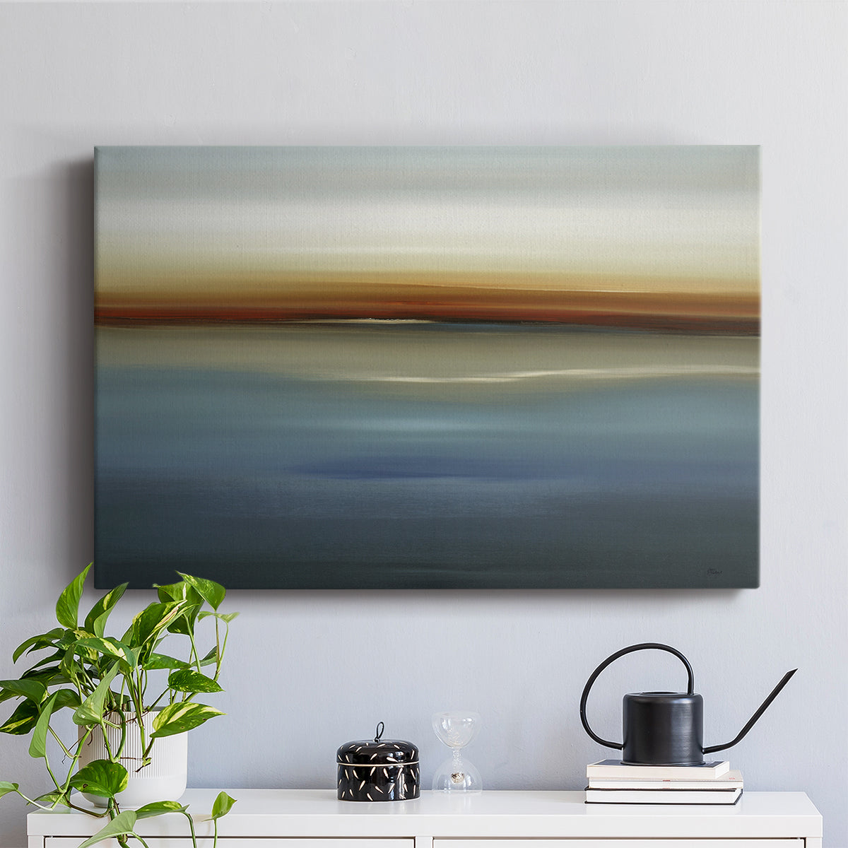 Beside the Blue II - Canvas Art Print