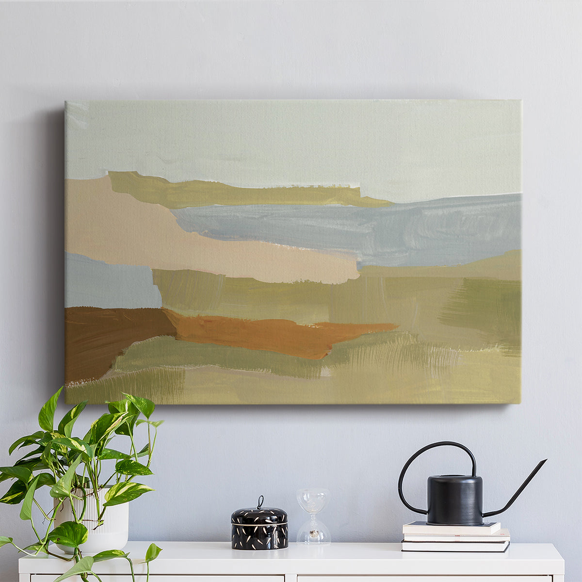 Stacked Landscape IV - Canvas Art Print