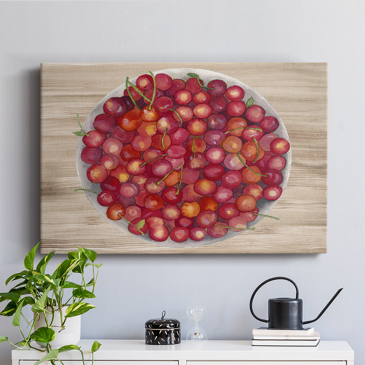Bowls of Fruit IV - Canvas Art Print