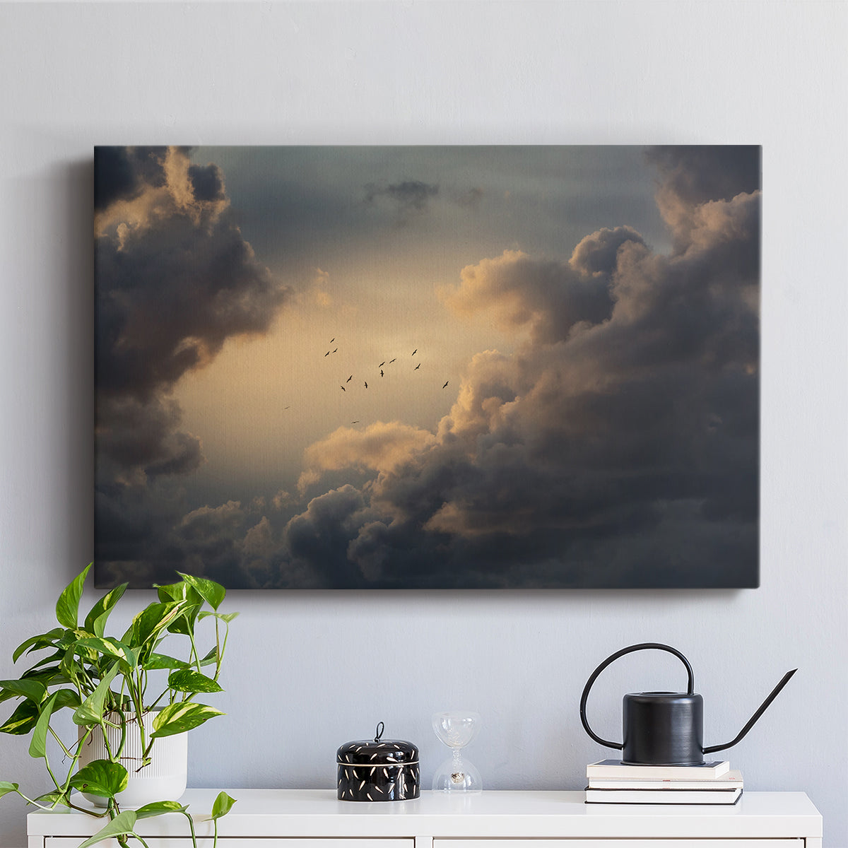 Soaring High Above - Canvas Art Print