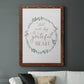 Start Each Day - Premium Canvas Framed in Barnwood - Ready to Hang