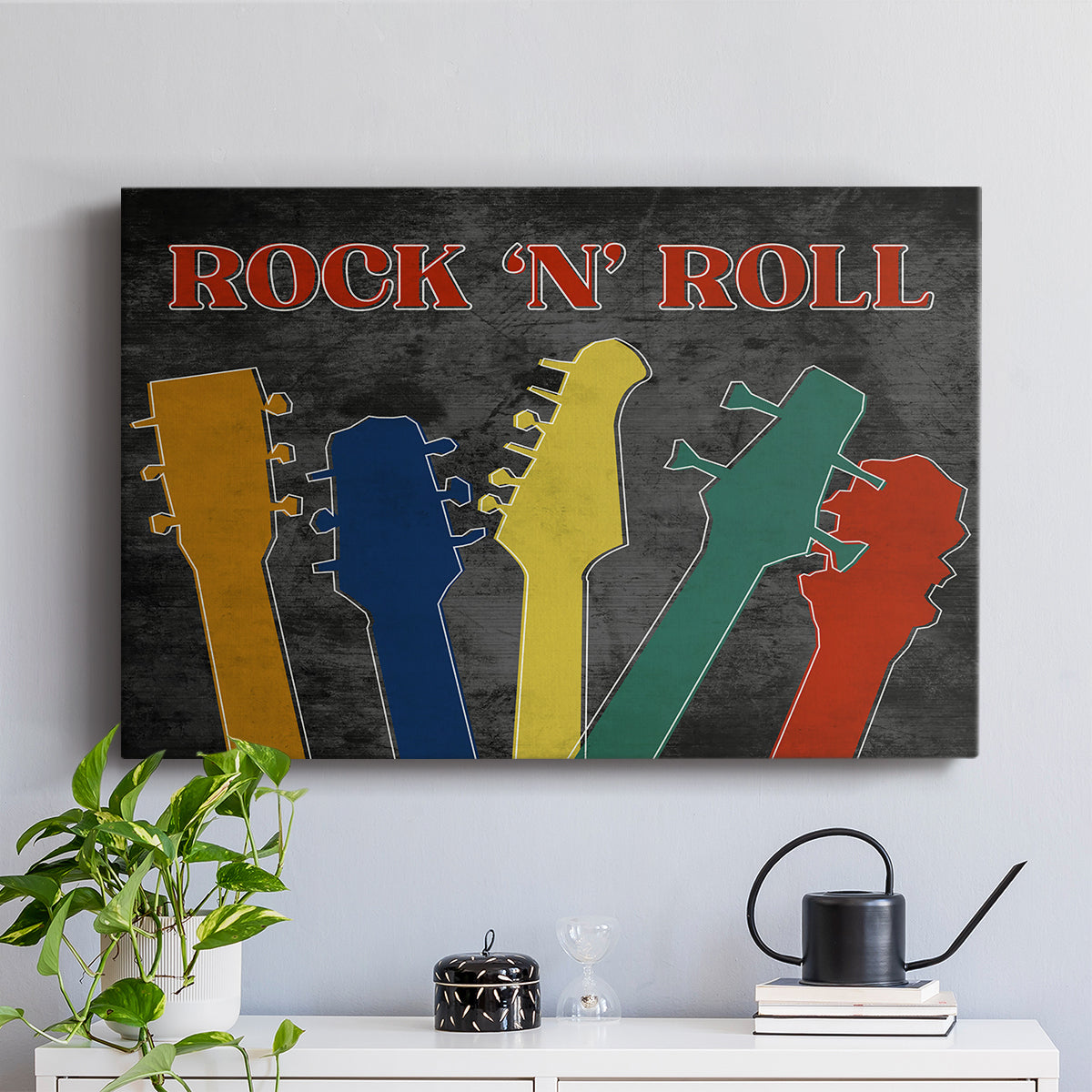 Rock and Roll - Canvas Art Print
