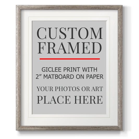 Custom Thin Modern Frame Print