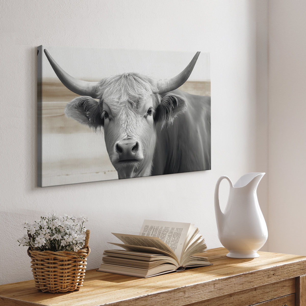 Steer XCI - Canvas Art Print