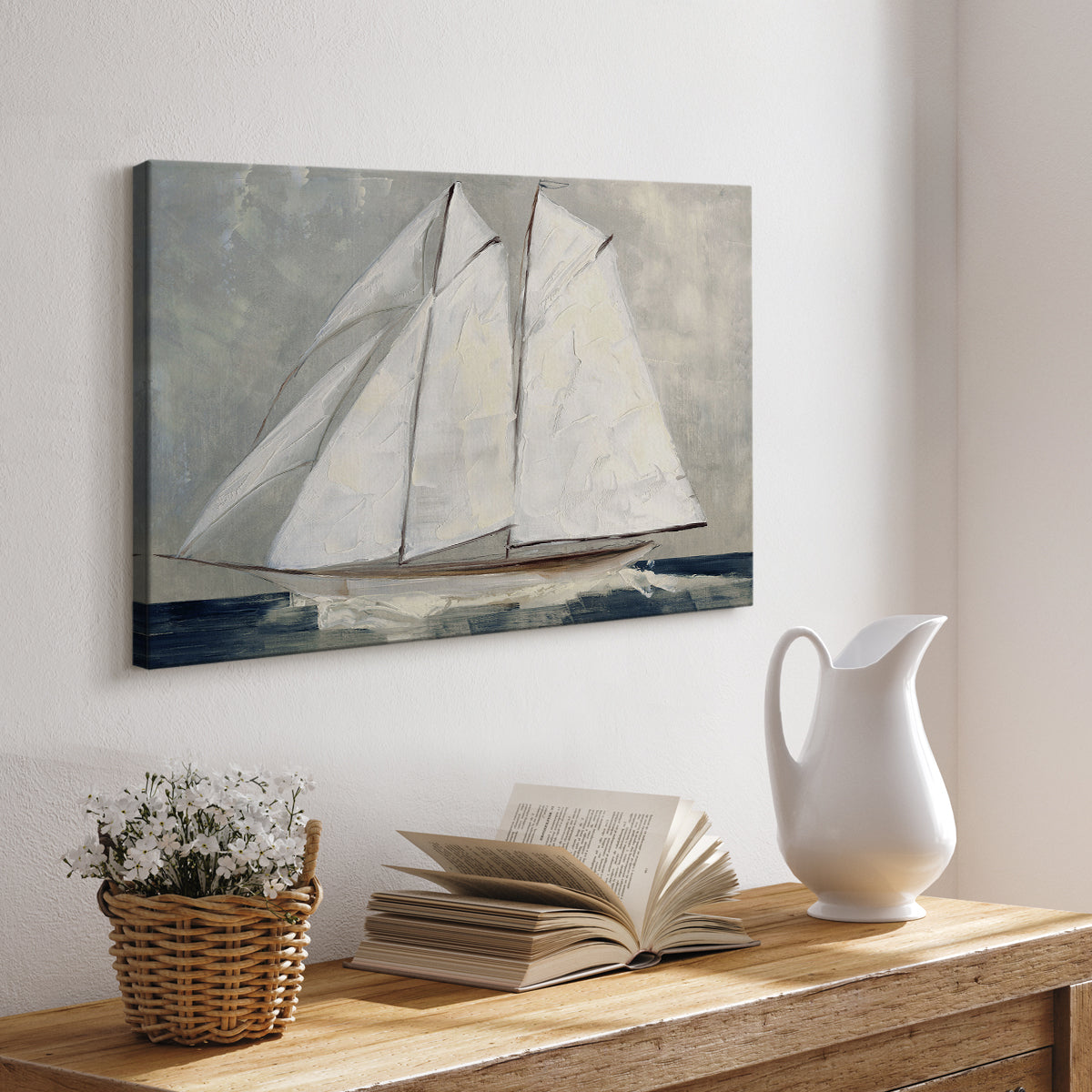 Setting Sail - Canvas Art Print