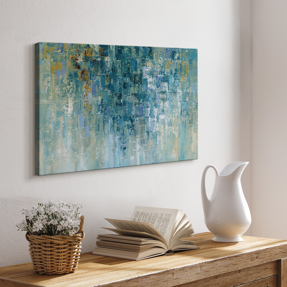 I Love the Rain - Canvas Art Print