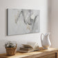 Grey Brushstrokes CXVII - Canvas Art Print