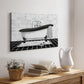 Modern Bath II - Canvas Art Print