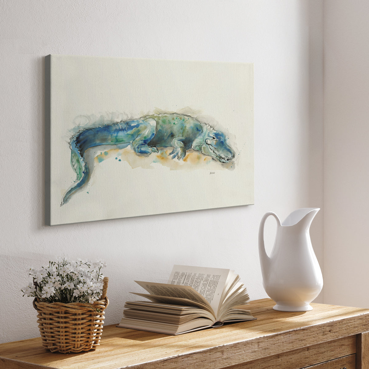 Alligator - Canvas Art Print