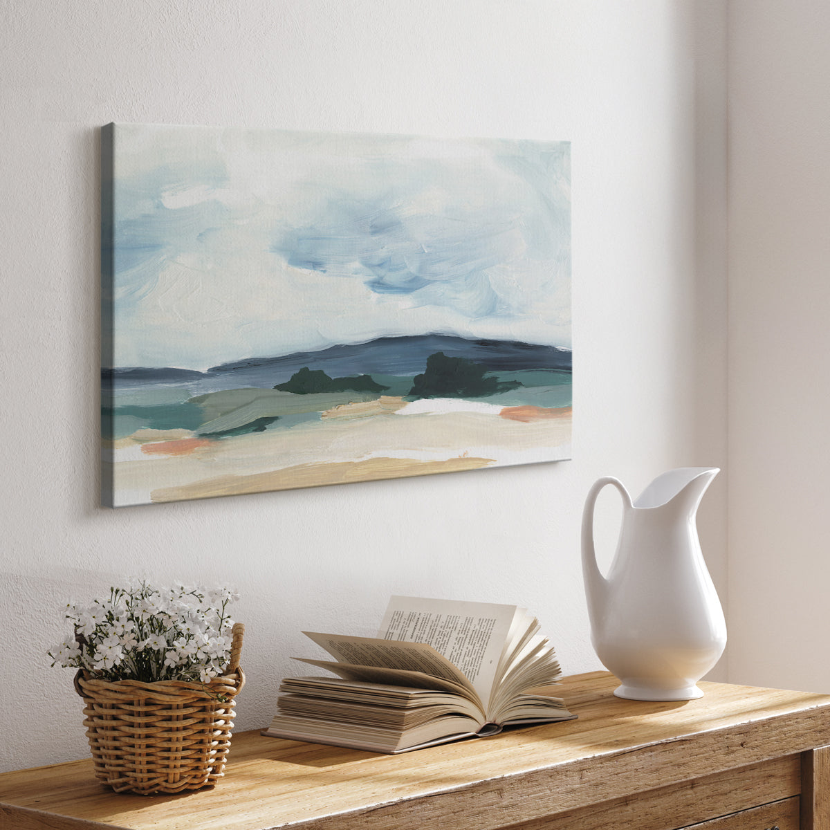 Pastel Vista II - Canvas Art Print