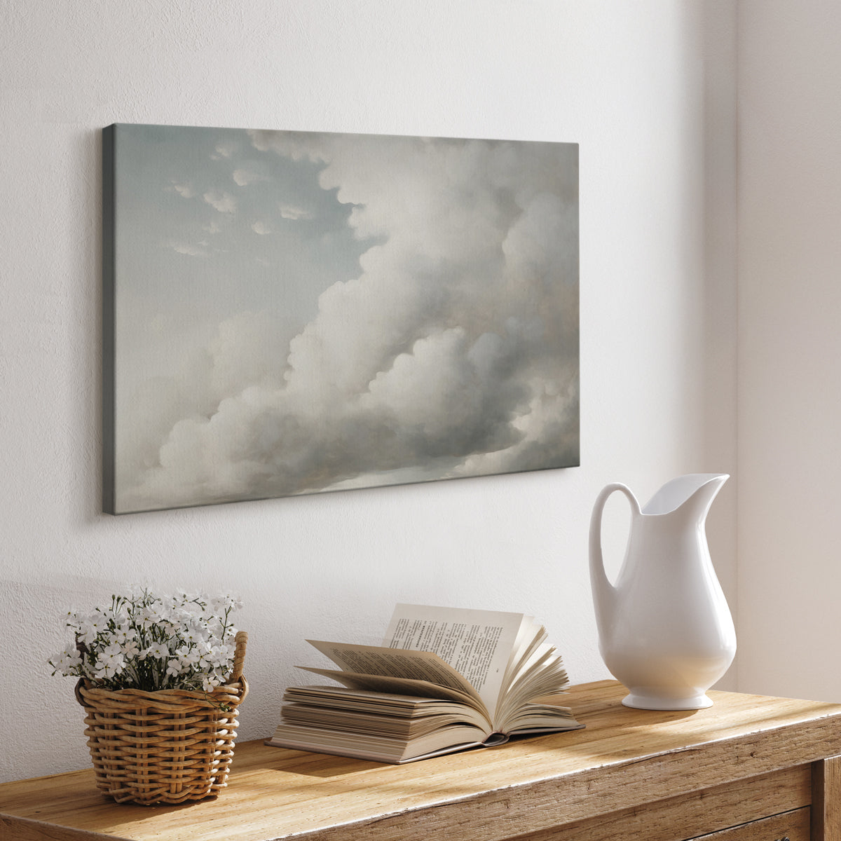 Vintage Sky I - Canvas Art Print
