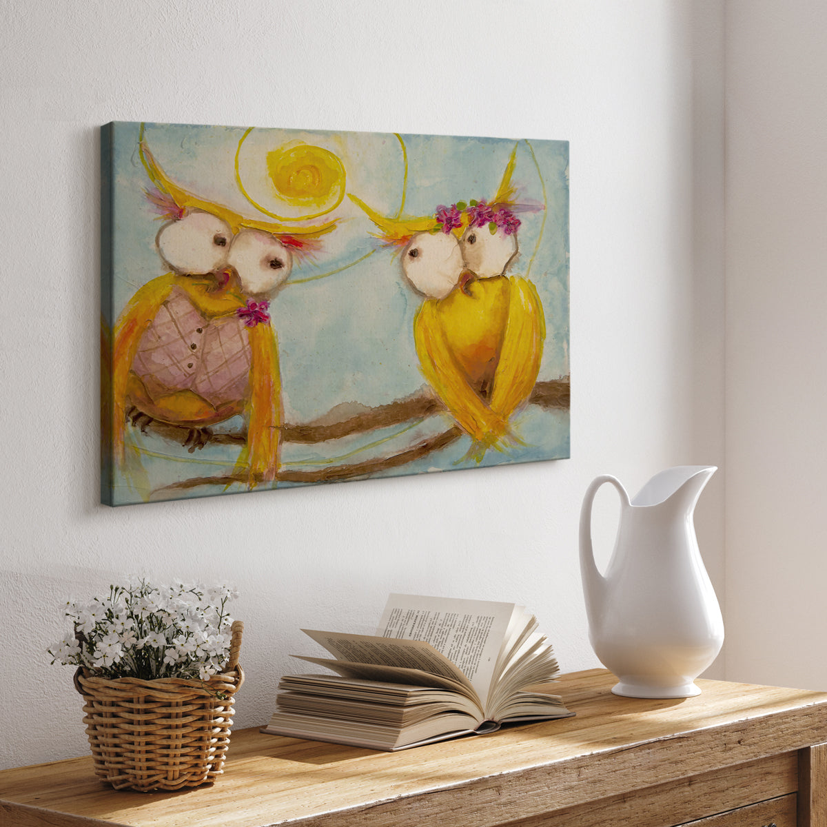 Hoos Branch for Two - Canvas Art Print