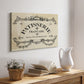 Antique French Label I - Canvas Art Print