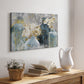 Vessels and Blooms Blues - Canvas Art Print