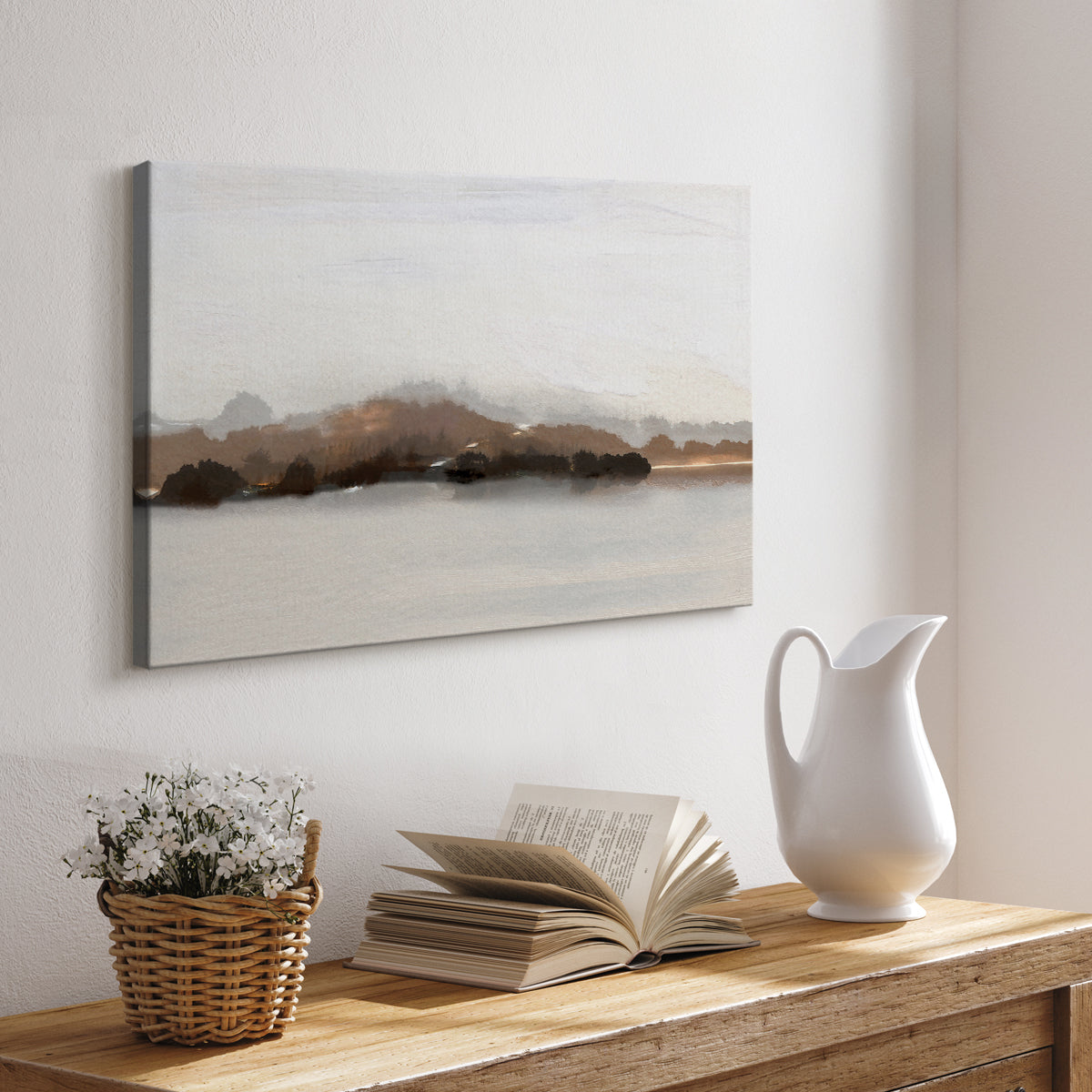 Slauson Mountain at Dusk - Canvas Art Print