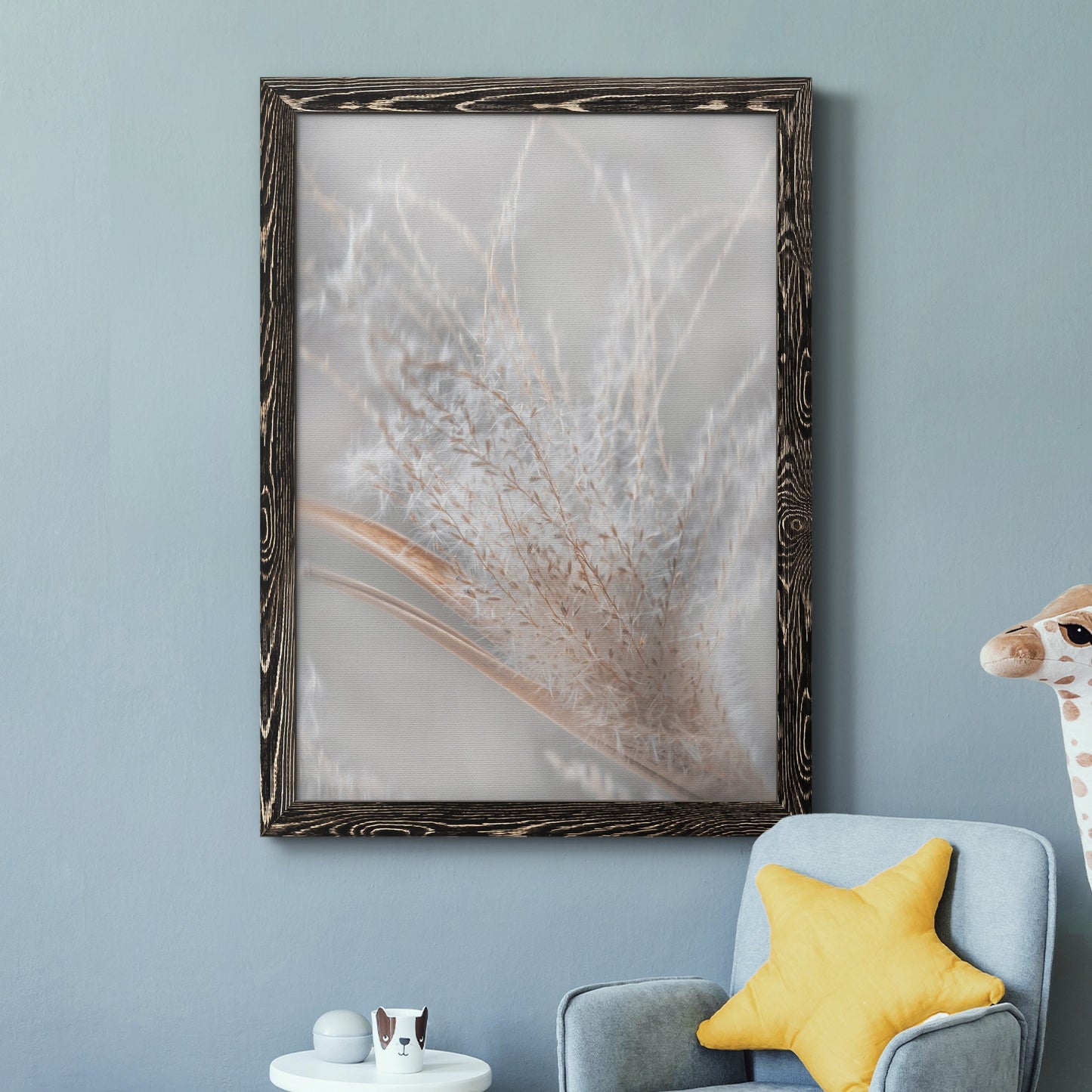 Summer Wisps II - Premium Canvas Framed in Barnwood - Ready to Hang