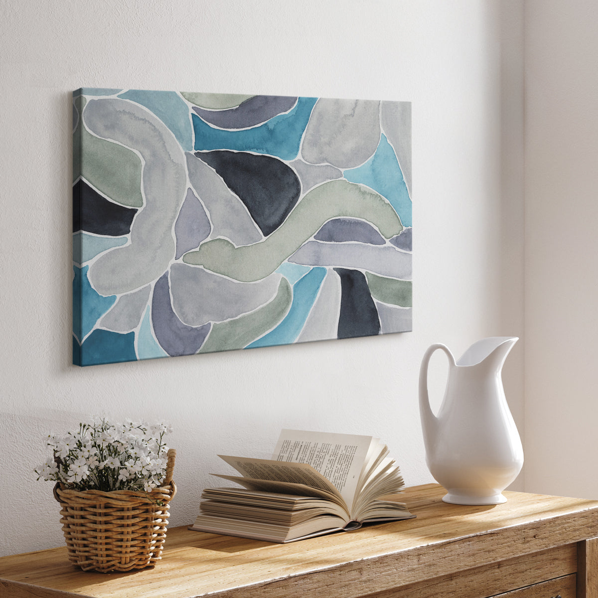 Subtle Billows II - Canvas Art Print