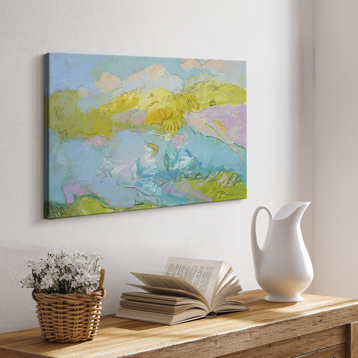 Learning to Fly - Canvas Art Print
